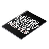 よい歯科医はあなたの神経のナースのTSで決して得ません ノートブック (左側)