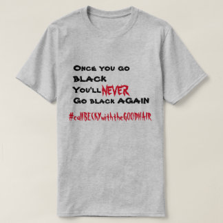 よい毛を搭載する呼出しBecky Tシャツ