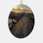 よい港のビーチのクリスマスのオーナメント セラミックオーナメント (右)