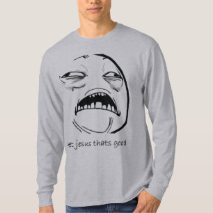 よい甘いイエス・キリスト(文字) Tシャツ