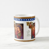 よい相談によって賛美される聖母マリアの私達の女性 コーヒーマグカップ (正面右)