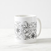 よい知らせの休日のマグ コーヒーマグカップ (正面右)