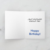 よい終わる夜これを…見ません カード (内部)