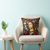 よい羊飼いの綿の装飾用クッション、16" x 16" クッション (椅子)