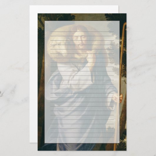 よい羊飼い 便箋 (正面/裏面)