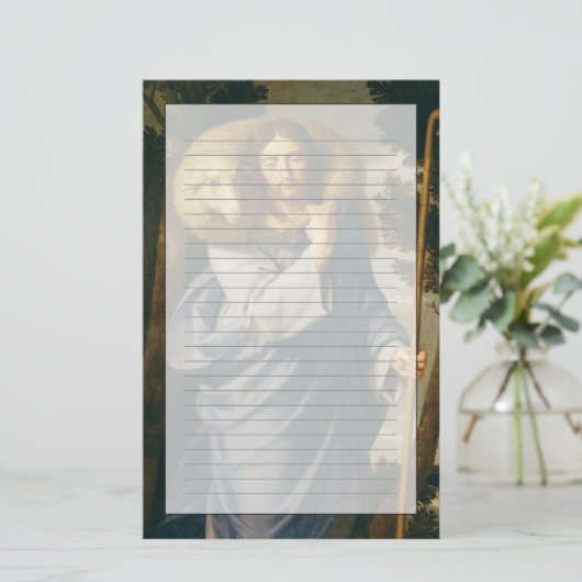 よい羊飼い 便箋 (スタンド正面)