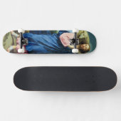 よい羊飼い、c.1650-60 スケートボード (横)