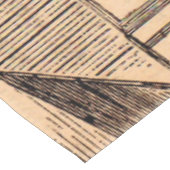 よい肉の19世紀なブタのプリントの`の繁殖動物」 テーブルクロス (アングル)