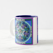 よい起こります ツートーンマグカップ (正面左)