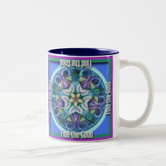 よい起こります ツートーンマグカップ (右)