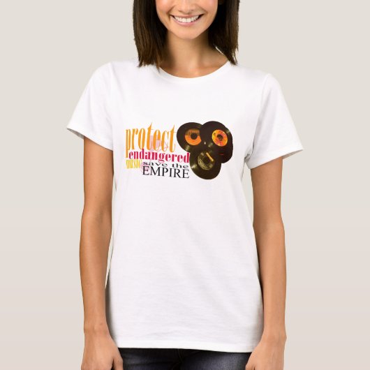 よい音楽は危険にあります Tシャツ (正面)