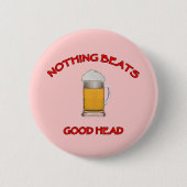 よい頭部 缶バッジ (正面)