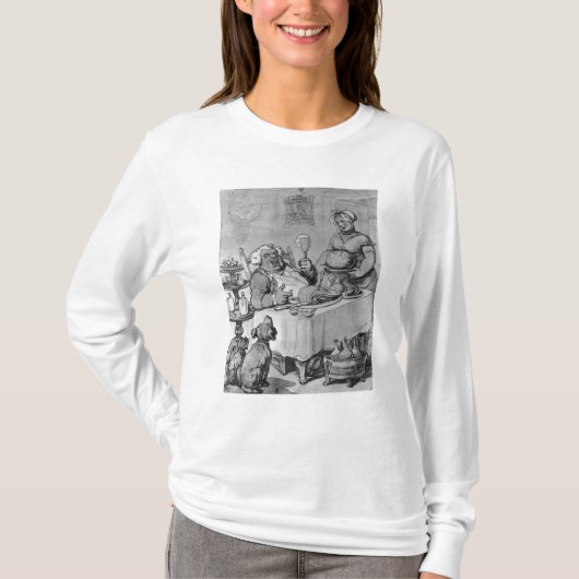 よい食事、 Tシャツ (正面)