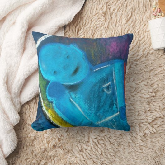 よい馬蝿の幼虫のBrad Hinesのデザインによる悪い馬蝿の幼虫の装飾用クッション クッション (ブランケット)