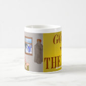 よい2bボスの覆いのマグ コーヒーマグカップ (中央)