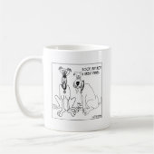 よい、しかしグレートデーン コーヒーマグカップ (左)