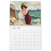 よいOlの夏期のヴィンテージ2012年のKRW カレンダー (1月 2026)