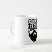 よいRepのひげ コーヒーマグカップ (正面左)