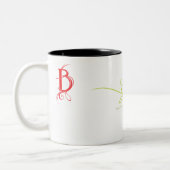 よいVibeの地帯 ツートーンマグカップ (左)