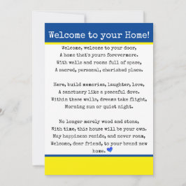 ようこそあなたの家へ 案内状