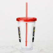 ようこそおもしろい先生ヴィンテージアジア女性 アクリルタンブラー (右)