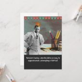 ようこそおもしろい先生ヴィンテージブラックマン カード (正面/裏面インサイチュ)