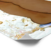 ようこそアフリカの王王室の子の赤ちゃんシャワーのポスター ポスター (角)