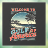 ようこそアメリカ湾トランプ ウィンドウサイン (シート3)
