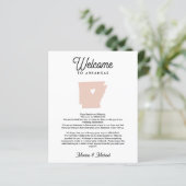 ようこそアーカンソーの手紙と旅程ANY COLOR (スタンド正面)