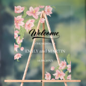 ようこそア結婚クリルパーソナライズされたサイン アクリルサイン (ニュートラル)