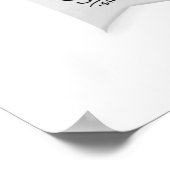 ようこそウンチショーグレーウォールアートプリント ポスター (角)