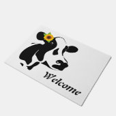 ようこそカウドオーマ ドアマット (アングル)