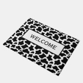 ようこそカウドオーマ ドアマット (アングル)