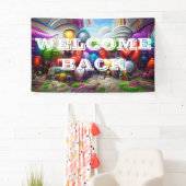 ようこそカスタムビニールバナー3' x 5'バナー 横断幕 (インサイチュ)