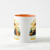  ようこそキャンプキッチャービチンマグへ マグカップ (中央)