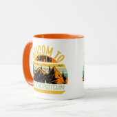  ようこそキャンプキッチャービチンマグへ マグカップ (正面左)