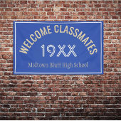 ようこそクラスメートのクラス懇親会バナー 横断幕