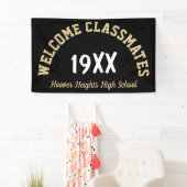 ようこそクラスメートのクラス懇親会バナー 横断幕 (インサイチュ)