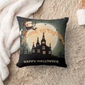 ようこそグランマスハロウィーンの魔女 クッション (ブランケット)