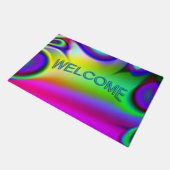 ようこそサイケデリック ドアマット (アングル)