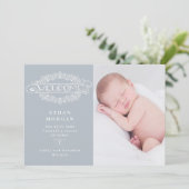 ようこそスクリプト蝶の青の誕生の発表 招待状 (スタンド正面)