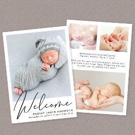 ようこそスクリプト4フォト誕生 案内状