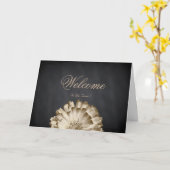 ようこそチームに希望デイジー カード (黄色い花)