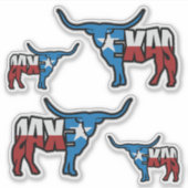 ようこそテキサス州 シール (正面)