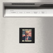 ようこそトランプ大統領のパトリオティシオ米国 マグネット (インサイチュ (食洗機))