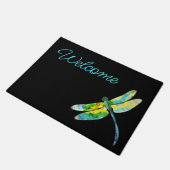 ようこそトンボのdoormat ドアマット (アングル)
