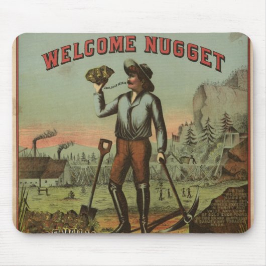 ようこそナゲット マウスパッド (正面)