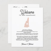 ようこそニューハンプシャーレター&旅程ANY COLOR (正面/裏面)