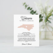 ようこそノースカロライナ文字の旅程ANY COLOR (スタンド正面)