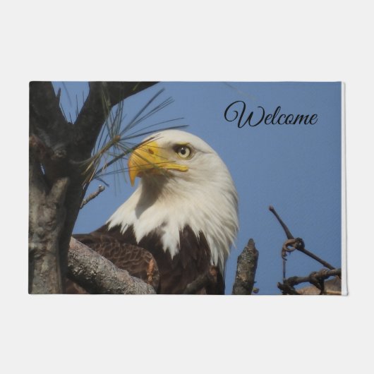 ようこそハゲのワシの巣 ドアマット (正面)